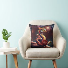 De koninklijke sterrenslang van het universum. kussen