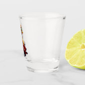 De koninklijke sterrenslang van het universum. shot glas (Rechts)