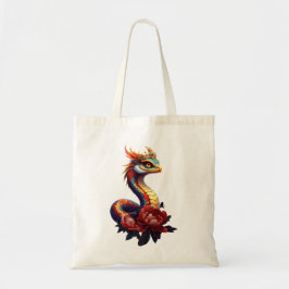De koninklijke sterrenslang van het universum. tote bag