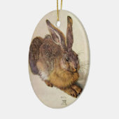 DE KONINKRIJK ( Jonge Hare ) MAGERE EIEREN MET STR Keramisch Ornament (Links)