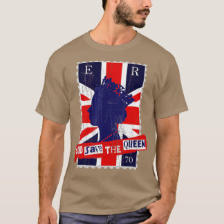 DE KONINKRUIDENGOD BEWAAKT DE KONINGIN T-SHIRT