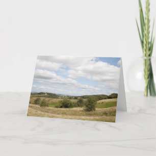 De kooi in het Briefkaart Lyme Park