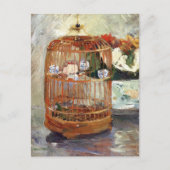 De kooi Tortelduifjes Berthe Morisot Briefkaart (Voorkant)