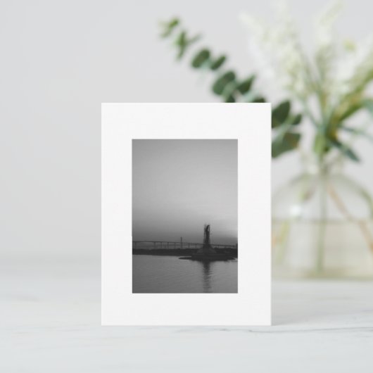 De kooi van Kun Lam standbeeld Briefkaart (Staand voorkant)