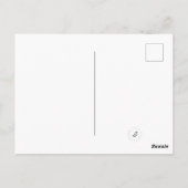 De kooi van Kun Lam standbeeld Briefkaart (Achterkant)