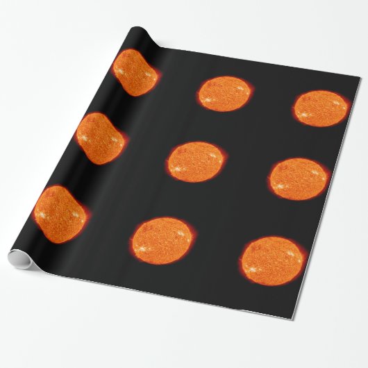 De kookzon cadeaupapier (Uitgerold)