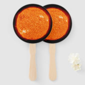 De kookzon handwaaier (Voorkant en achterkant)