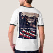De koopvaardij t-shirt (Achterkant volledig)