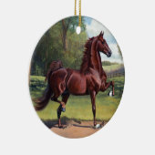 De KoopvaardijPrins van WC door Jeanne Newton Keramisch Ornament (Rechts)