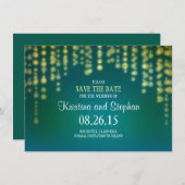 de koordlichten bewaren de kaarten van de DATUM (Voorkant / Achterkant)