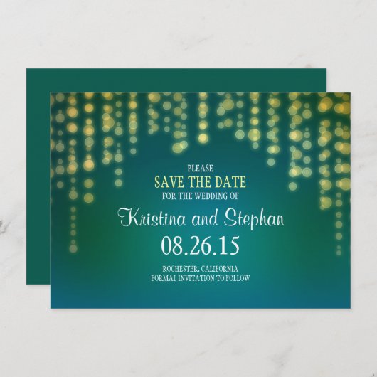 de koordlichten bewaren de kaarten van de DATUM (Voorkant / Achterkant)