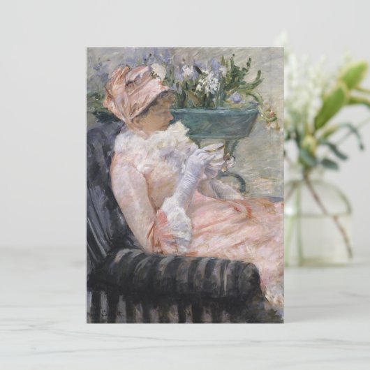 De kop thee | Mary Cassatt (Staand voorkant)