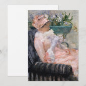 De kop thee | Mary Cassatt (Voorkant / Achterkant)