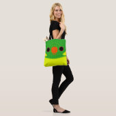 De kop van een bladlorikeet tote bag (Op model)
