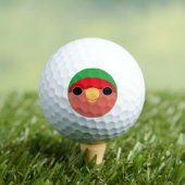 De kop van een gewone perzikkopagapje golfballen (Insitu Shirt)