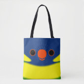 De kop van een Marigold-lori Tote Bag (Voorkant)