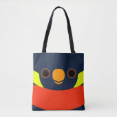 De kop van een Mitchells Lorikeet Tote Bag (Voorkant)