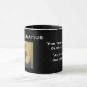 De Kop van het Afbeelding van heilige Ignatius (Midden)