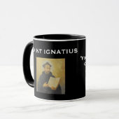 De Kop van het Afbeelding van heilige Ignatius (Voorkant links)