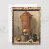 De koperen Drink fontein, c.1733-34 Briefkaart (Voorkant / Achterkant)