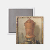De koperen Drink fontein, c.1733-34 Magneet (Voorkant / Achterkant)
