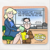 De kopieermachine muismat (Voorkant)