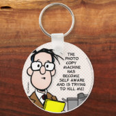 De kopieermachine sleutelhanger (Voorkant)