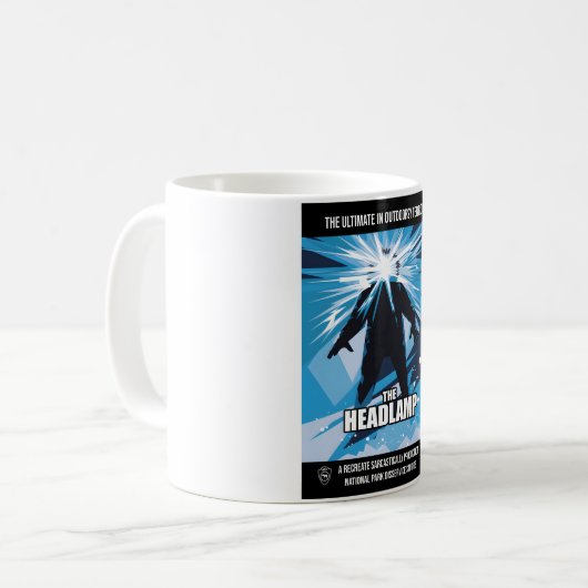 De koplamp - herschep sarcastisch koffiemok (Voorkant links)