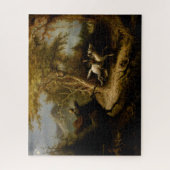 De koploze ruiter Halloween Legende Slaaphol Legpuzzel (Verticaal)