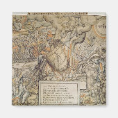 De koppelingspunten van de onderbieding magneet (Voorkant)