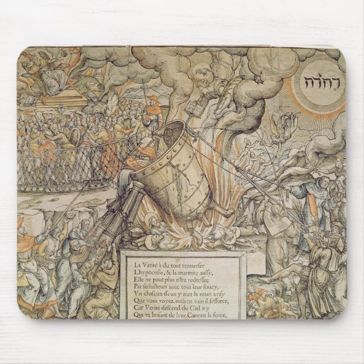 De koppelingspunten van de onderbieding muismat (Voorkant)