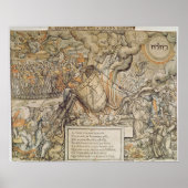 De koppelingspunten van de onderbieding poster (Voorkant)