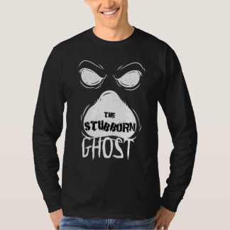 De koppige spookachtige Halloween-bijpassende fami T-shirt