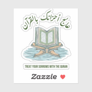 De Koran als behandeling Sticker