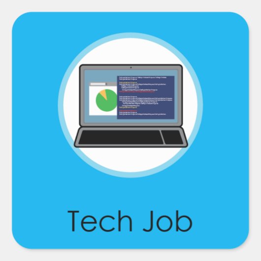 De Koreaanse verjaardag van Doljabi Doljanchi Dol Vierkante Sticker (Voorkant)