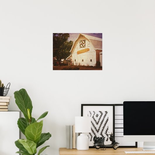 De Korn Barn Poster (Thuiskantoor)