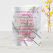 De Kornoelje van de moederdag Kaart (Gele Bloem)