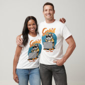 De korst houdt nooit op t-shirt (Unisex)