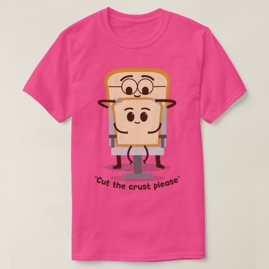De korst knippen t-shirt (Design voorkant)