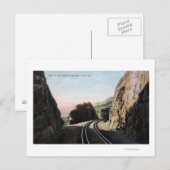 De korte spoorweg briefkaart (Voorkant / Achterkant)