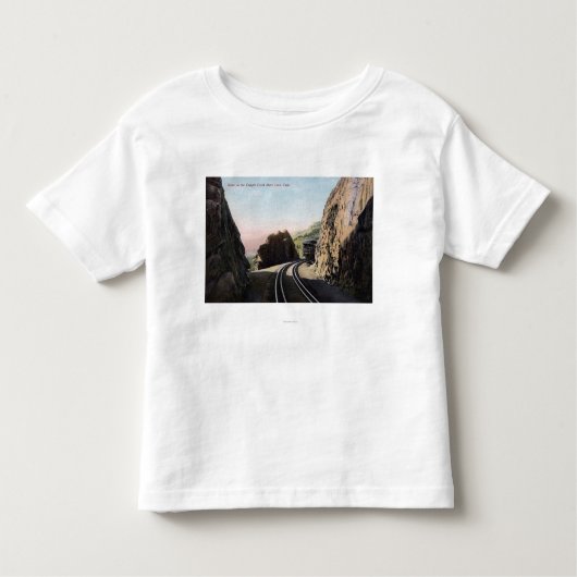 De korte spoorweg kinder shirts (Voorkant)