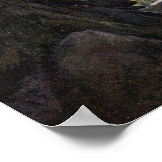 De korte spoorweg poster (Hoek)