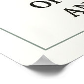 DE KORTE TERMIJNPIJN VAN HET AANVAARDEN VAN DE WAA POSTER (Hoek)