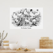 De kortharige tuimelduiven poster (Keuken)