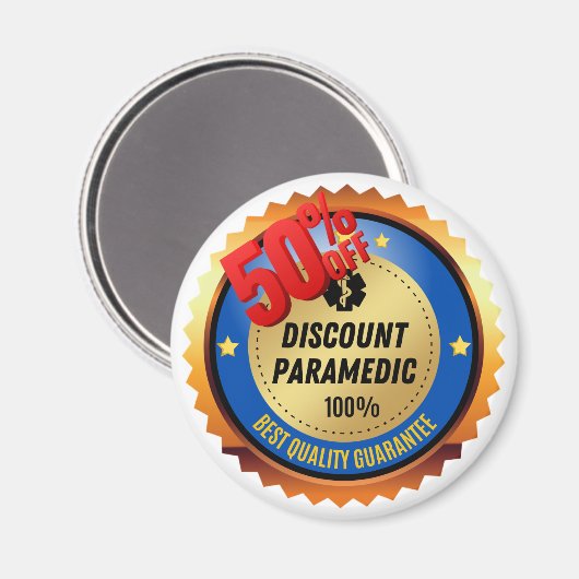 De Korting Paramedic Magnet (Voorkant / Achterkant)