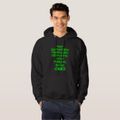 De kortste afstand hoodie (Voorkant volledig)