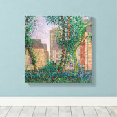 De kortste dag canvas afdruk (Insitu (Houten vloer))