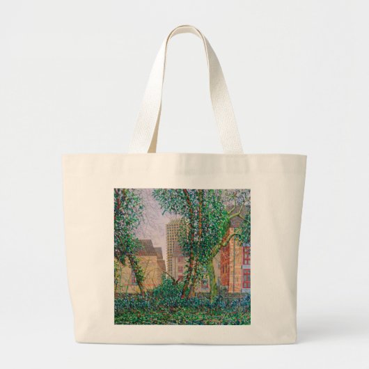 De kortste dag grote tote bag (Voorkant)