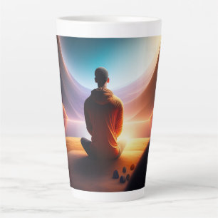 De Kosmische Boeddha   Meditatie Mindfulness Latte Mok