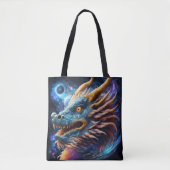 De kosmische draak tote bag (Voorkant)